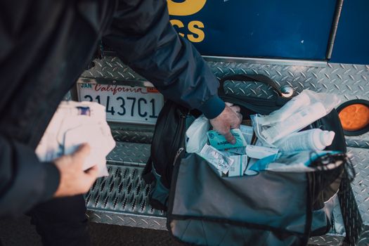 emergency supplies backpack - Photo by RDNE Stock project (Pexels)